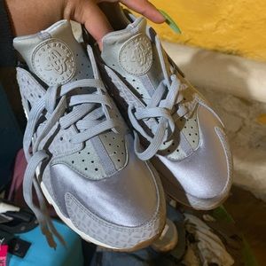 Grey Nike sneakers